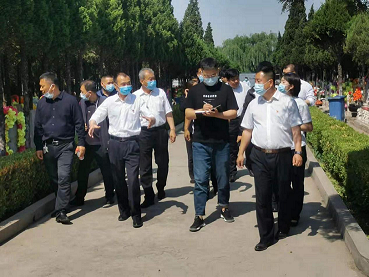 东营市殡仪馆到唐山市殡仪馆参观学习